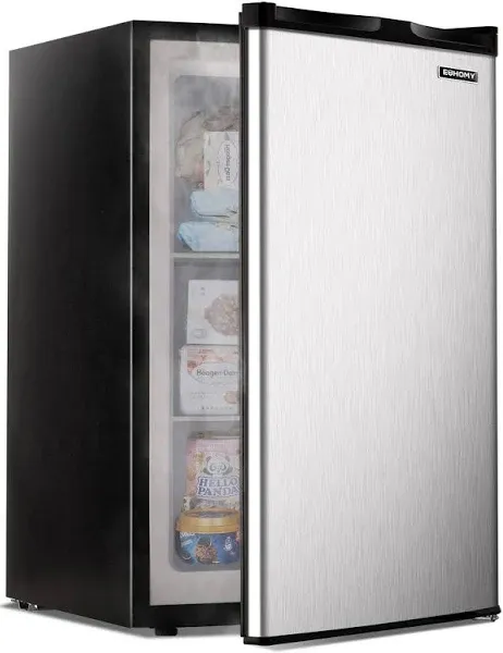 EUHOMY 3.0 Cubic Feet Upright Freezer