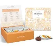 Tea Forte Assorted Loose Herbal Leaf Single Steeps Tea Chest Gift Box, Variety 1