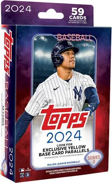 2024 Series 2 Baseball Retail Packs - 2 Retail Packs!!, Small, Navy/Red/White