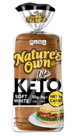 Nature's Own Keto Soft White Bread