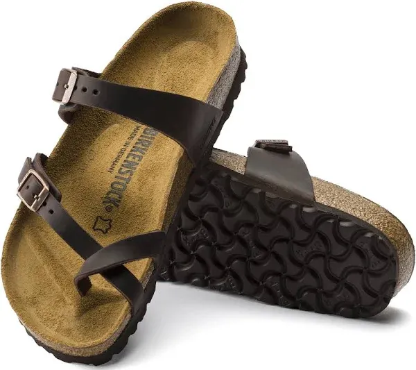 Women's Birkenstock Mayari Oiled Leather Tobacco / 37