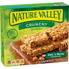 Nature Valley Crunchy Granola Bars Oats n Honey