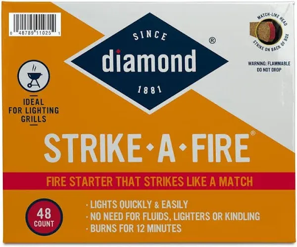 Diamond Strike-A-Fire Starters