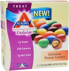 Atkins Endulge Candies Chocolate Peanut