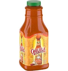 Cholula Chili Garlic Hot Sauce, 64 fl oz - One 64 Fluid Ounce Bulk Container of 