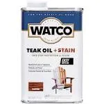 Watco Teak Oil + Stain 1 qt., Flagstone