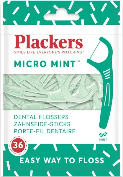 Plackers Dental Micro Mint