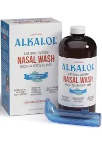 Alkalol Solution Original Nasal Wash, 3 Count -16 fl oz