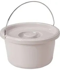 Drive Medical Commode Pail with Lid