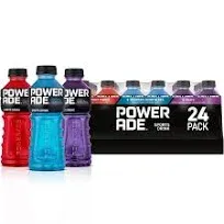 Powerade Ion4 Sports Drink Variety 20 Ounce (24 Count)