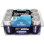 Rayovac C Alkaline Batteries - 12 Pack | by Fleet Farm