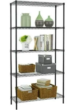 Bestoffice 5 Tier Wire Shelving Unit