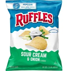 Ruffles Sour Cream and Onion Potato Chips