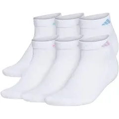 Adidas Women's Athletic Cushioned Low Cut Socks