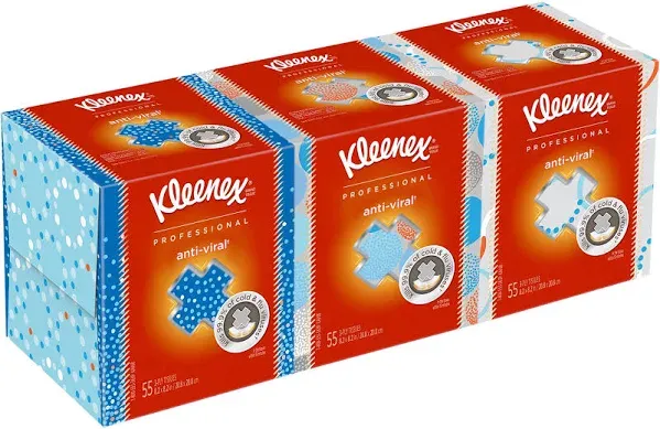 Kleenex Boutique Anti-Viral Tissue 3-Ply