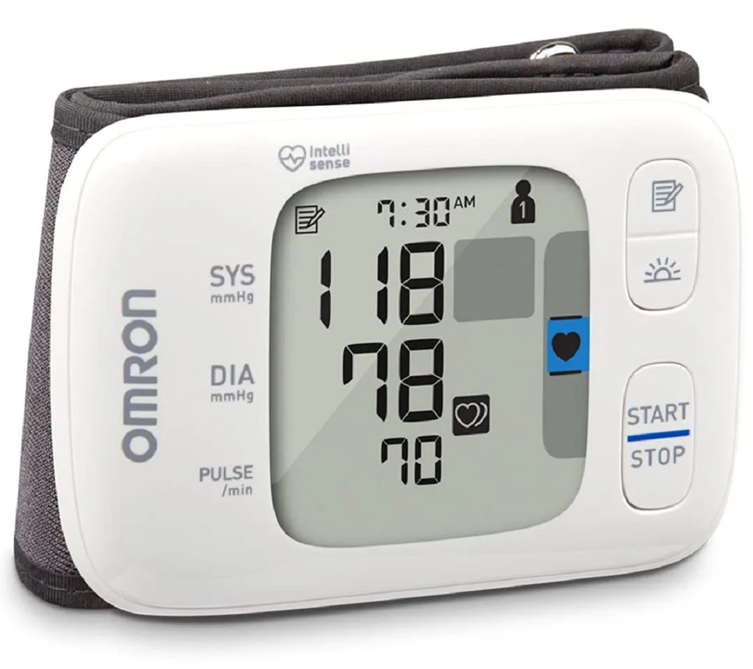 Omron Gold Portable Wireless Wrist Monitor