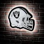 Evergreen Las Vegas Raiders Round LED Lighted Sign