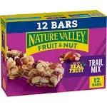 Nature Valley Fruit & Nut Chewy Trail Mix Granola Bars (12 ct)