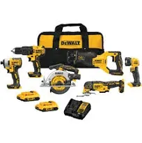 DeWalt 20V MAX Lithium Ion Cordless Combo Kit DCK694P2