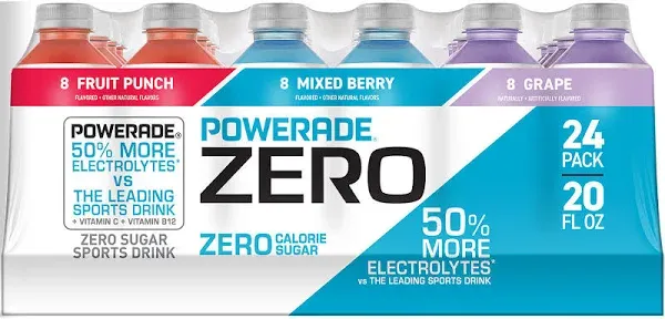 Powerade Zero Sports Drink Variety Pack