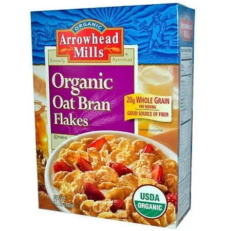 Arrowhead Mills Organic Oat Bran Flakes