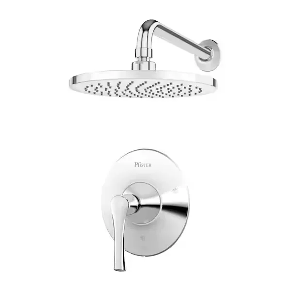 Rhen 1-Handle Shower Only Trim Kit in Polished Chrome (Valve Not Included)