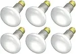 (Pack Of 6) 30R20/FL 120V - 30 Watt R20 Flood - E26 Base 30W - Light Bulbs