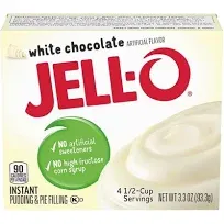 Jell-O White Chocolate Instant Pudding & Pie Filling Mix