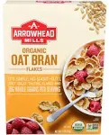 Arrowhead Mills Flakes, Organic, Oat Bran - 12 oz