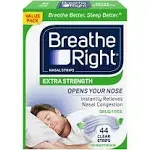 Breathe Right Nasal Strips Clear Extra Strength 44 Strips