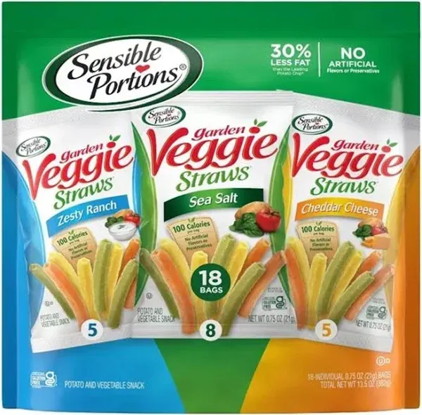 Sensible Portions Garden Veggie Straws