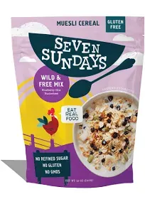 Seven Sundays - Muesli Blueberry Chia Buckwheat, 12 oz