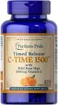 Puritan&#039;s Pride Vitamin C-1500 mg with Rose Hips Timed Release - 100 Count