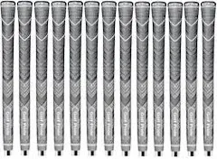 Set of 13 NEW Golf Pride MCC Plus4 Grips, Gray, Midsize