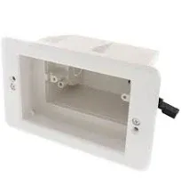 Arlington DVFR1W 1 Gang Recessed Indoor Electrical Box