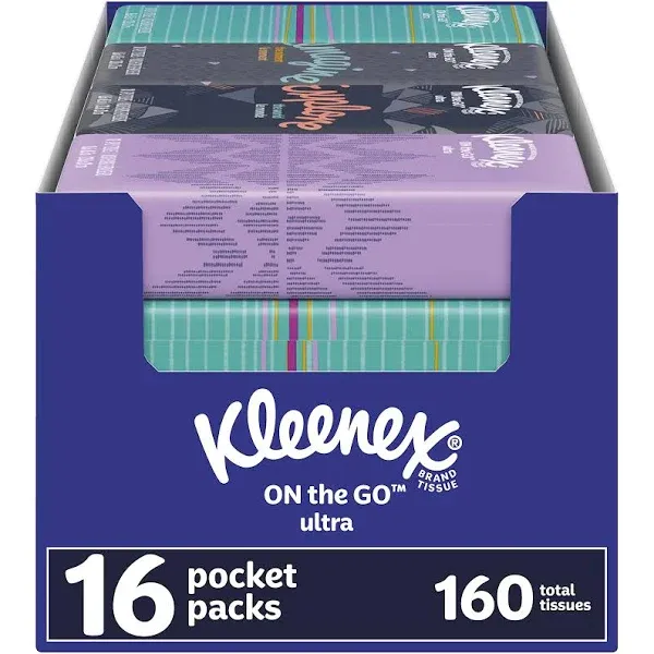 Kleenex Go Pack Facial Tissue