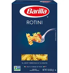 Barilla Rotini 100 Percent Whole Grain Pasta, 160 Ounce -- 2 per case.