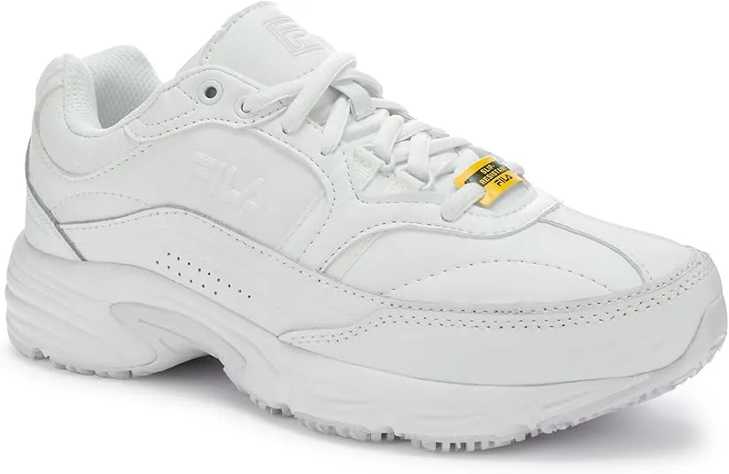 FILA Women's Memory Workshift Slip-Resistant Athletic Shoes