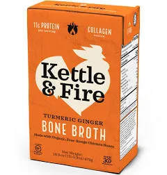 Kettle Fire Bone Broth Turmeric Ginger