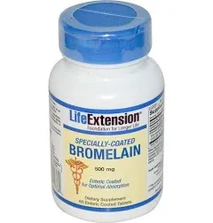 Life Extension Bromelain Specially-Coated 60 Tablets