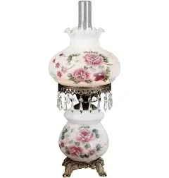 Touch of Class Beatrice Hurricane Rose Table Lamp