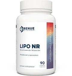 RENUE Liposomal Nicotinamide Riboside (NR) - Bioavailable Formula for Increased Absorption,Capsule