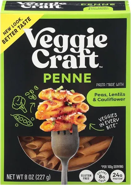 Veggiecraft Farms Made With Cauliflower Penne Pasta (8 oz)