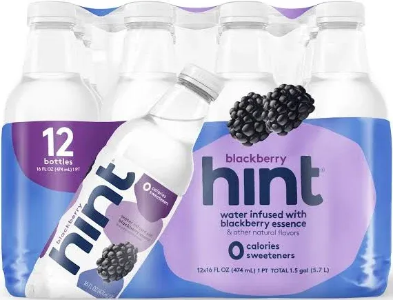 Hint Blackberry Water