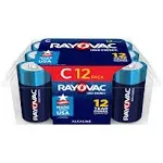 Rayovac C Alkaline Batteries - 12 Pack | by Fleet Farm