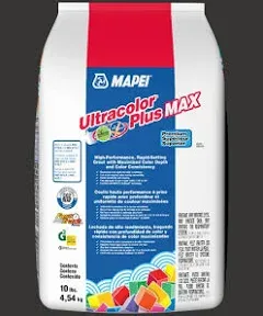 Mapei Ultracolor Plus Max Grout - 10 lbs (118 - Jet Black)