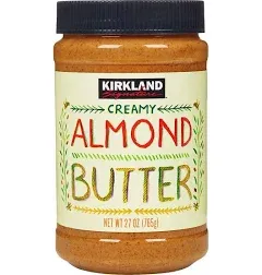 Kirkland Signature Creamy Almond Butter 27 oz