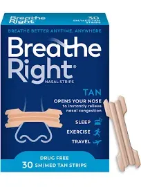 Breathe Right Nasal Strips Lavender