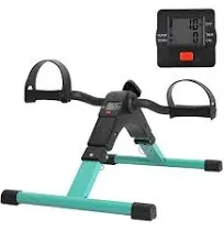 Foldable Mini Exercise Bike Cycle Mini Stepper Bike Pedal Exerciser LCD Display