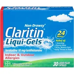 Claritin 24 Hour Allergy Liqui-Gels